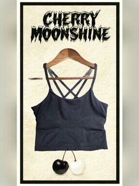 Blogiltaes Strappy Built In Bra Athletic Top